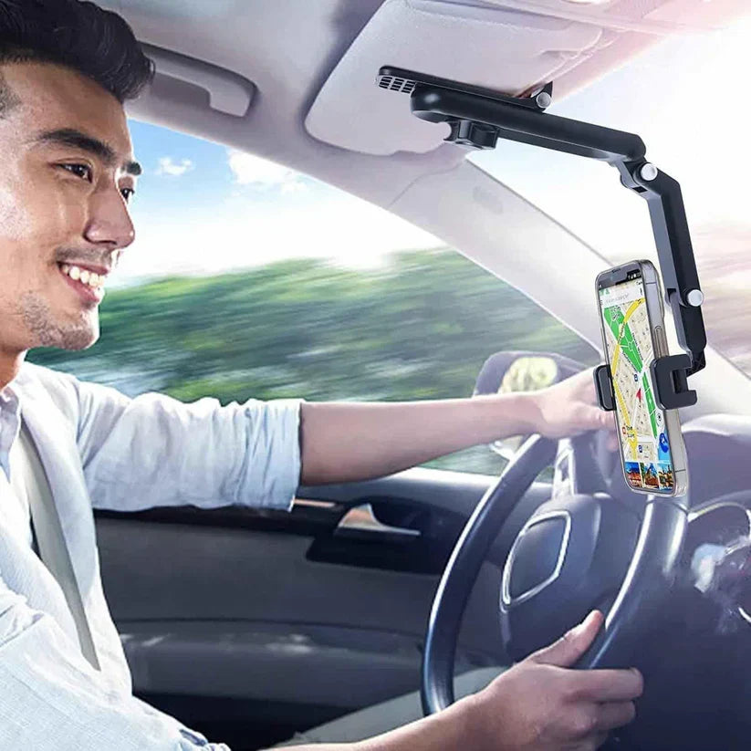 "Hands-Free Freedom: The Ultimate Cellphone Holder for Work, Travel & Relaxation!"