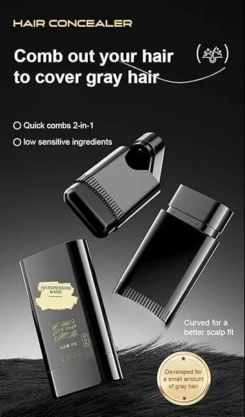 Safe and Convenient Comb Hair Dye